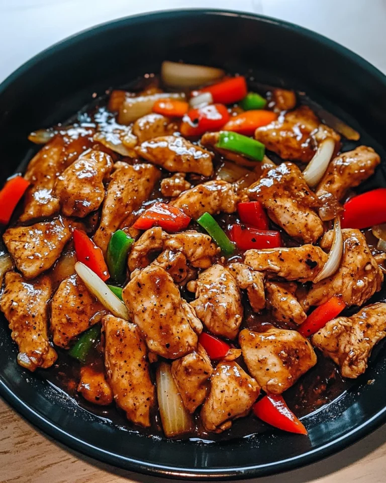Black Pepper Chicken: A Flavorful Stir-Fry You’ll Love!