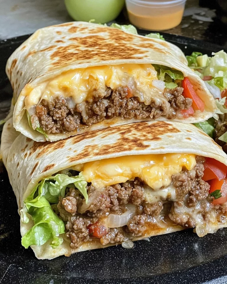Chopped Cheese Burritos
