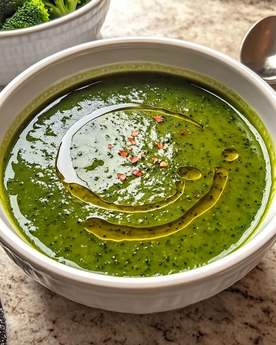 Cleansing Green Detox Soup - Crisp Tastes