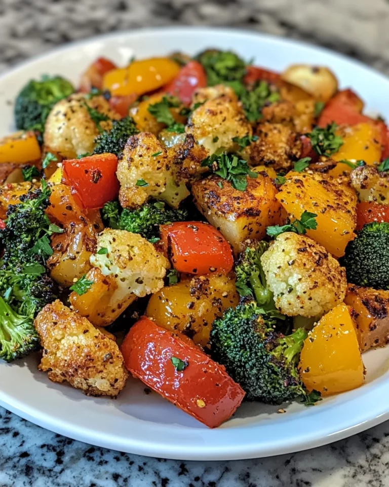 Garlic herb roasted veggies: A tasty side dish recipe!