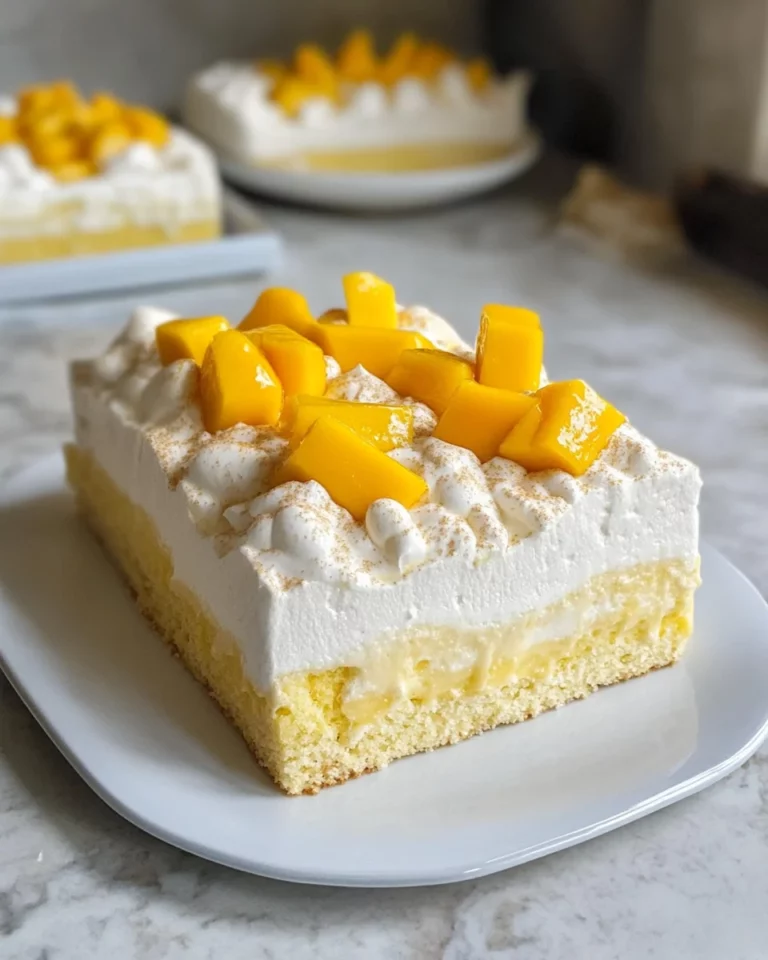 Mango Lassi Tres Leches Cake Recipe