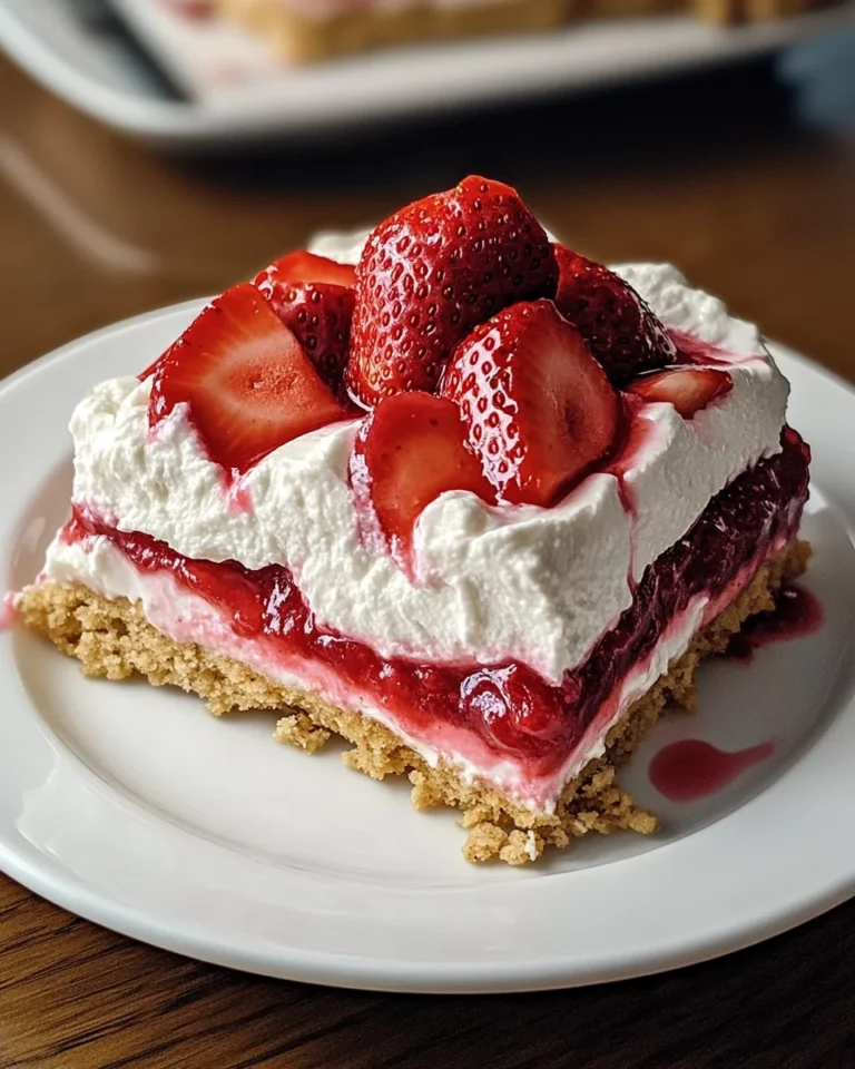 Strawberry lasagna: A deliciously easy dessert recipe!