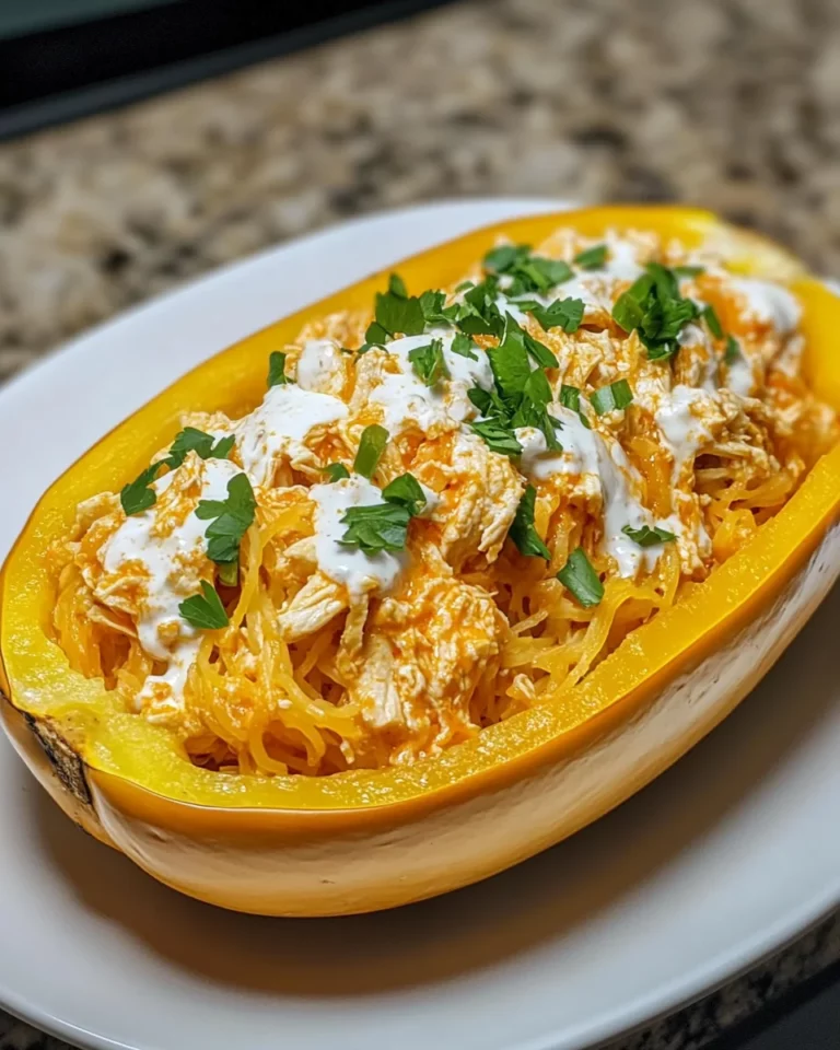 Buffalo Chicken Spaghetti Squash: A Must-Try Recipe!