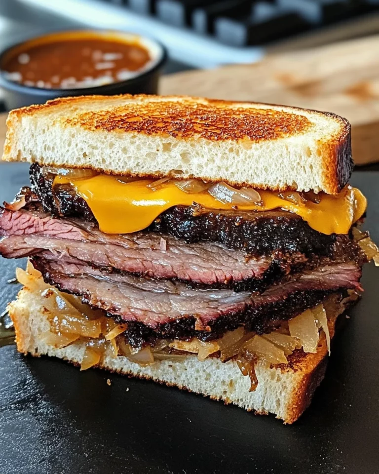 BBQ Brisket Melts: Savor Every Delicious Bite!