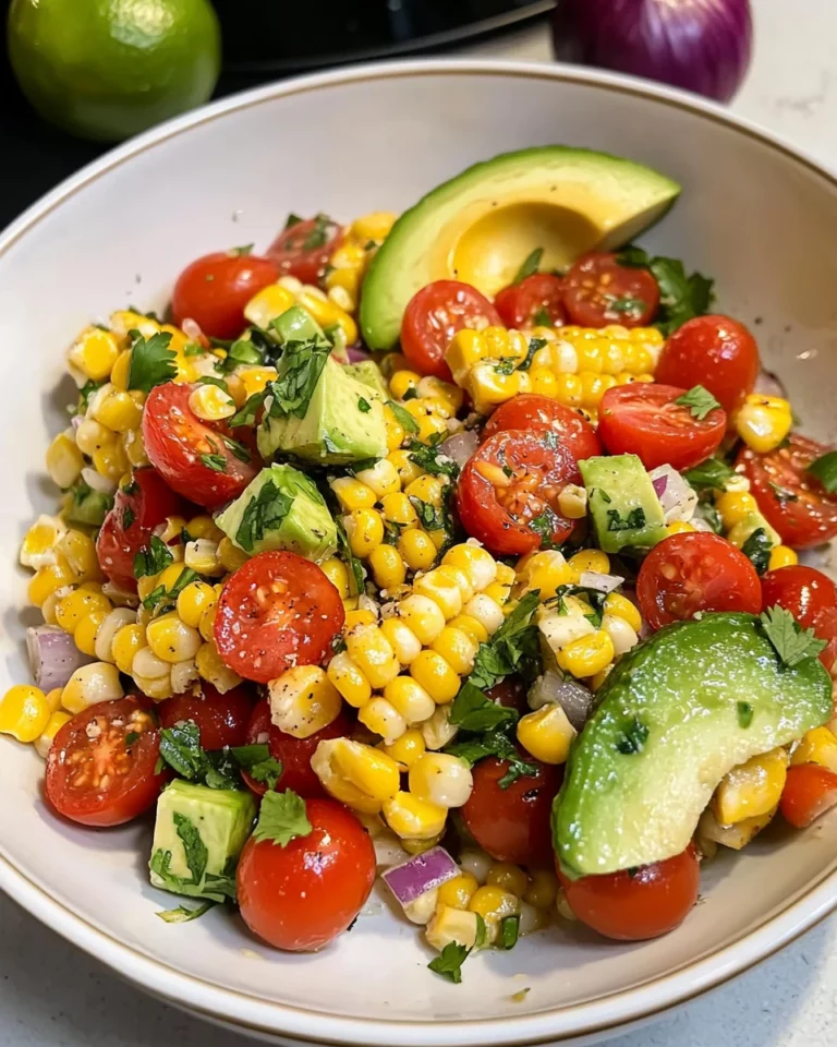 Summer Corn Salad with Avocado for a Fresh Twist!