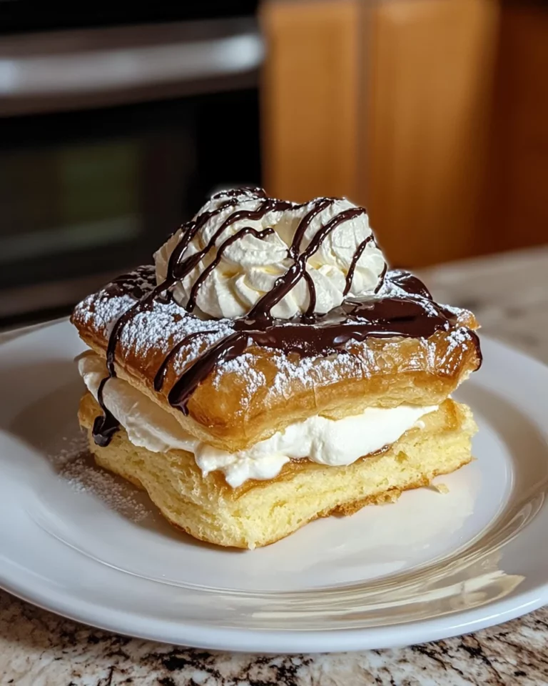 Cream puff cake