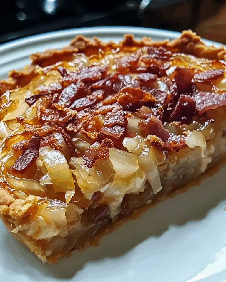 German Onion Pie – Discover Its Rich, Savory Flavor!