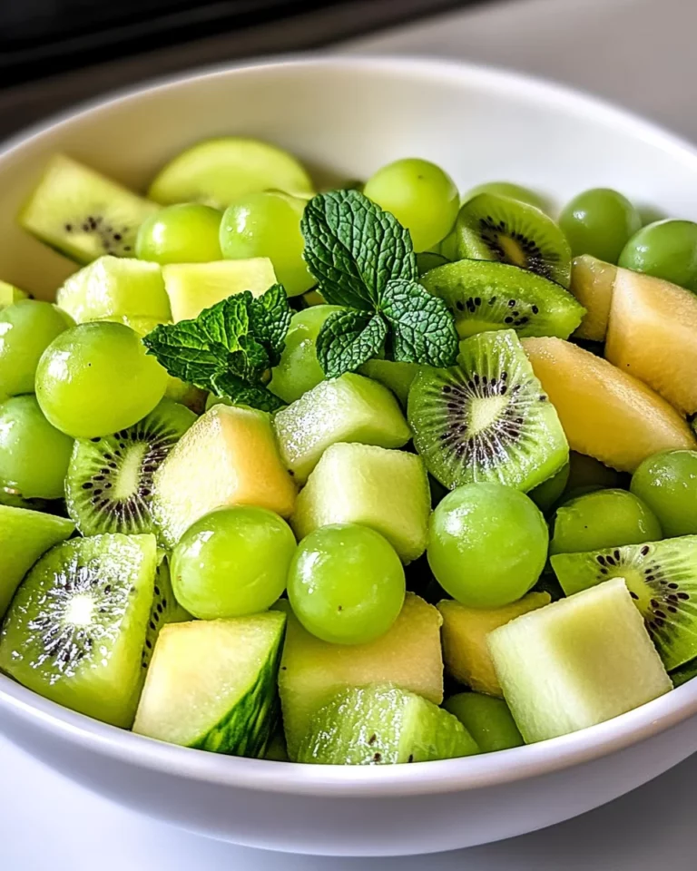 St. Patrick’s Day Green Fruit Salad