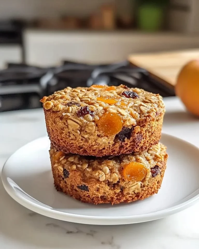 Sugar-Free Oatmeal Apple Carrot Muffins