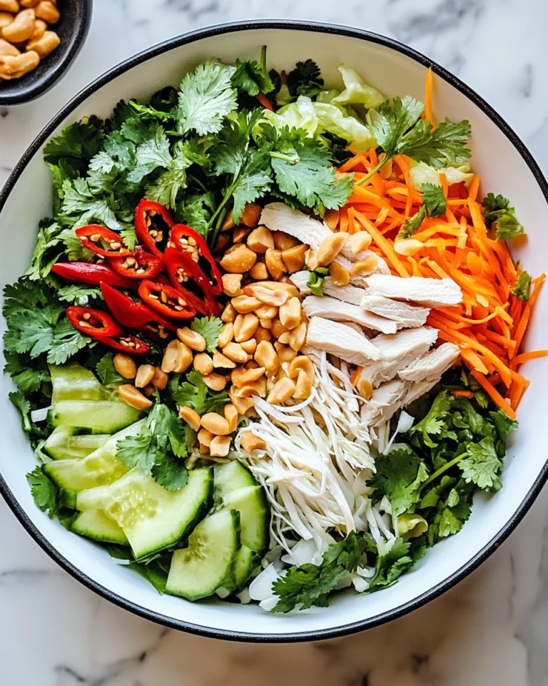 Crunchy Vietnamese Chicken Salad