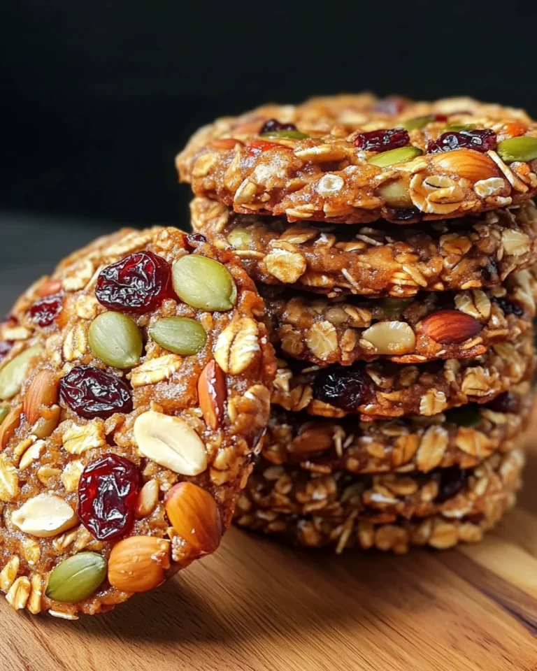 Healthy Nut & Seed Energy Cookies