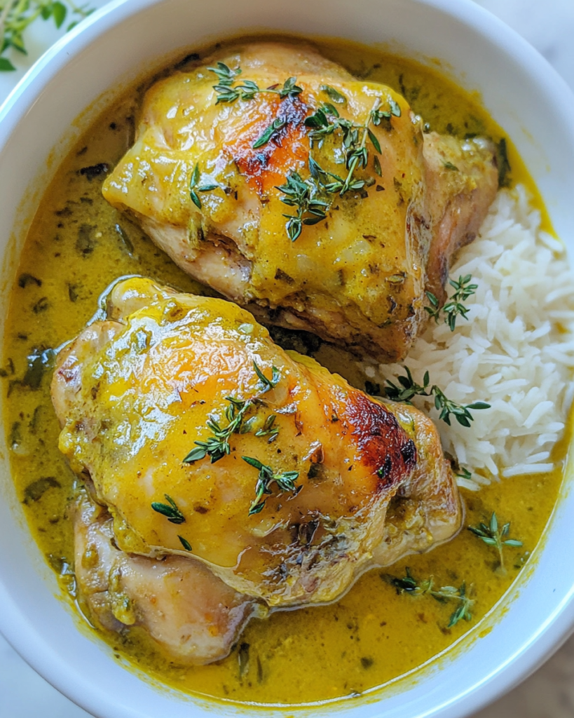 Crockpot Coconut Curry Chicken