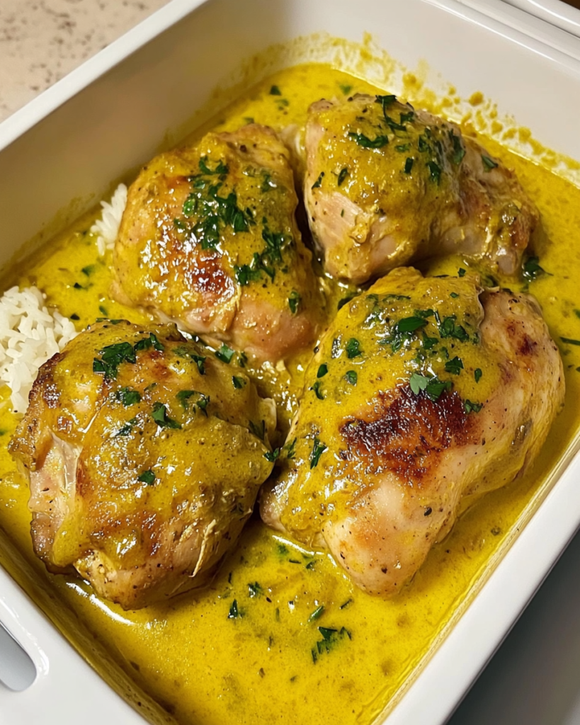 Crockpot Coconut Curry Chicken