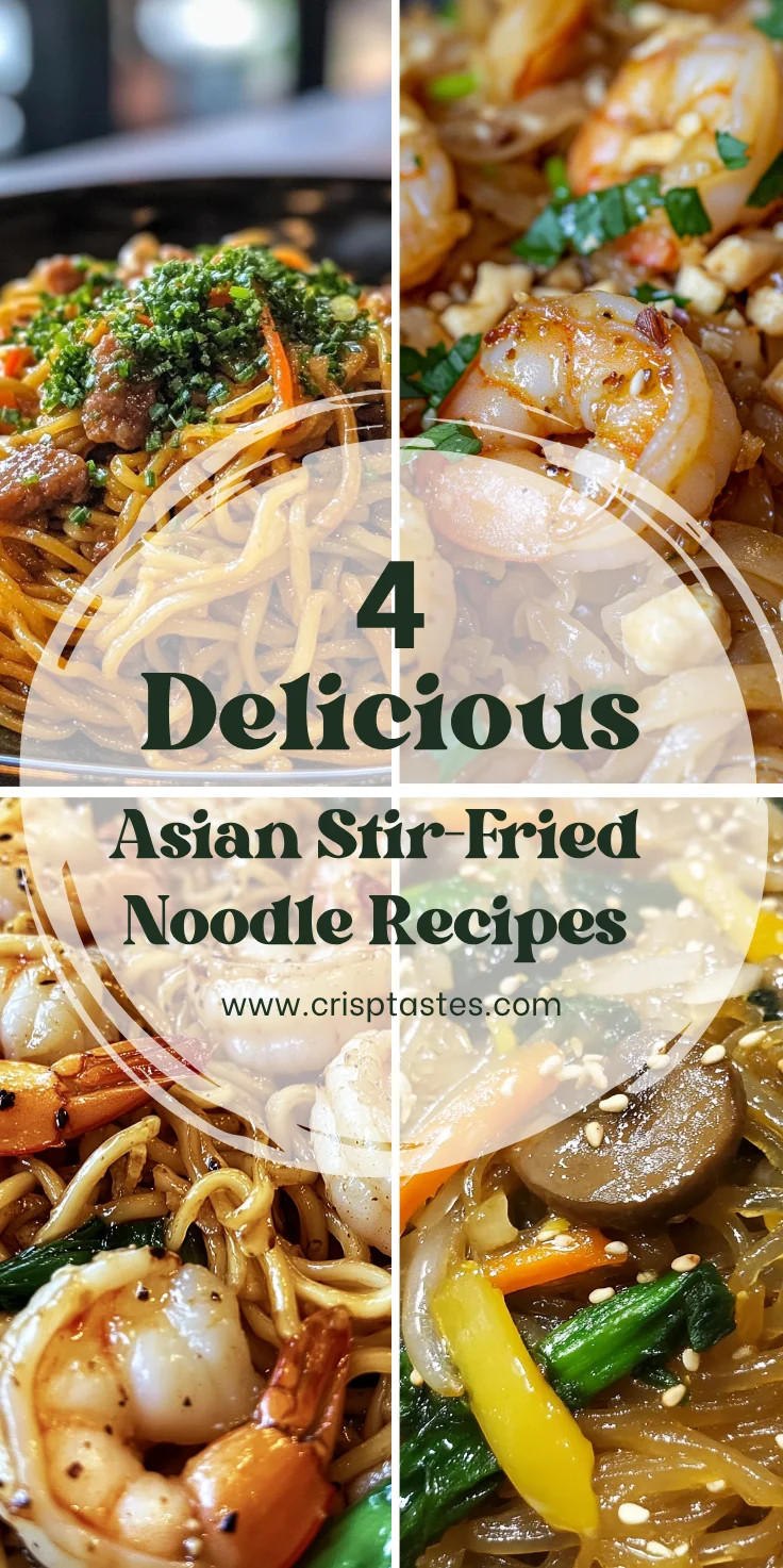 Delicious Asian Stir-Fried Noodle Recipes