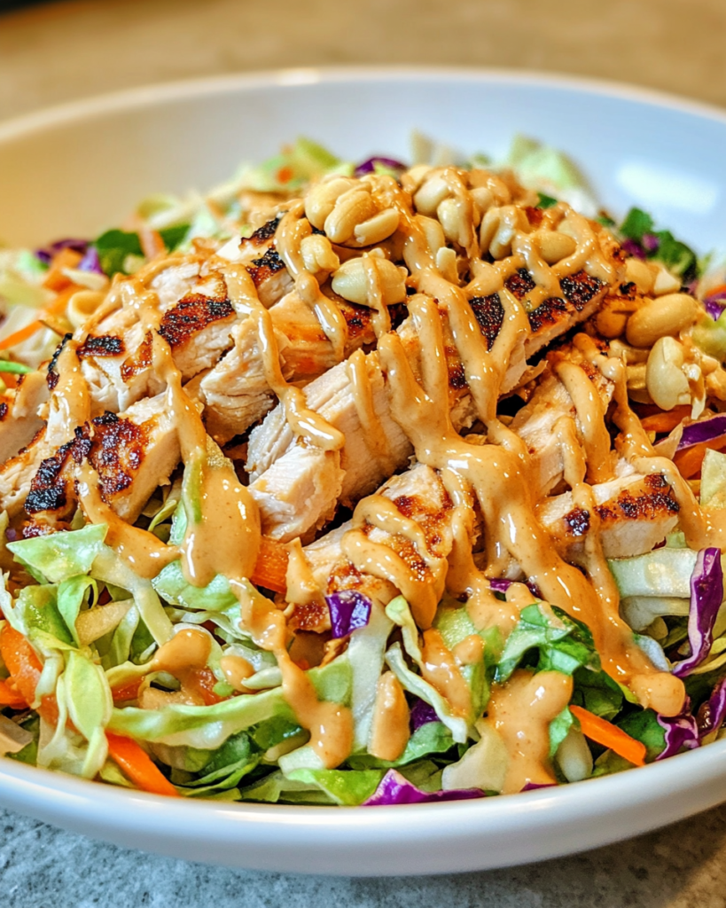 Thai Peanut Chicken Crunch