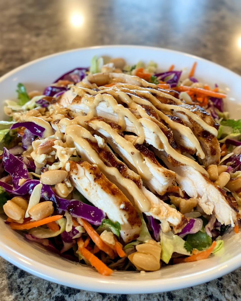 Thai Peanut Chicken Crunch