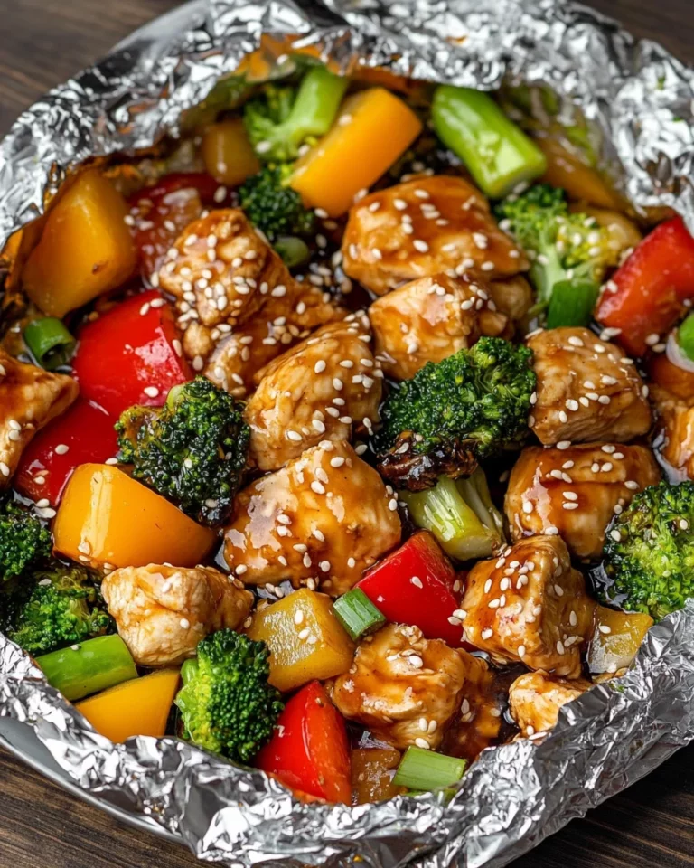 Teriyaki Chicken Foil Packet: A Quick and Tasty Meal!