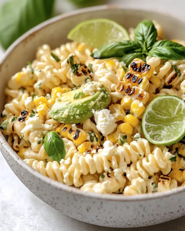 Creamy Street Corn Pasta Salad: A Flavorful Delight!
