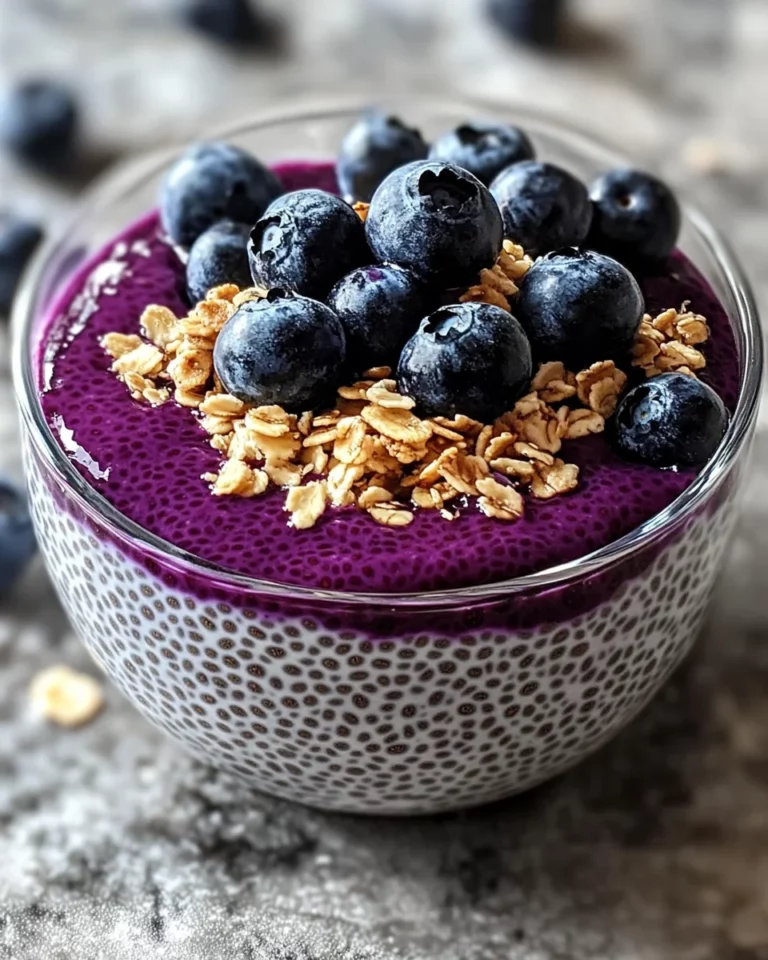 Blueberry Chia Seed Pudding is Your New Favorite Treat!