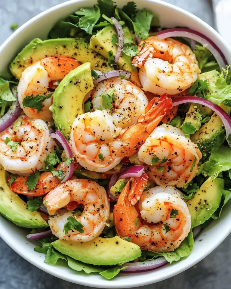 Shrimp Avocado Salad