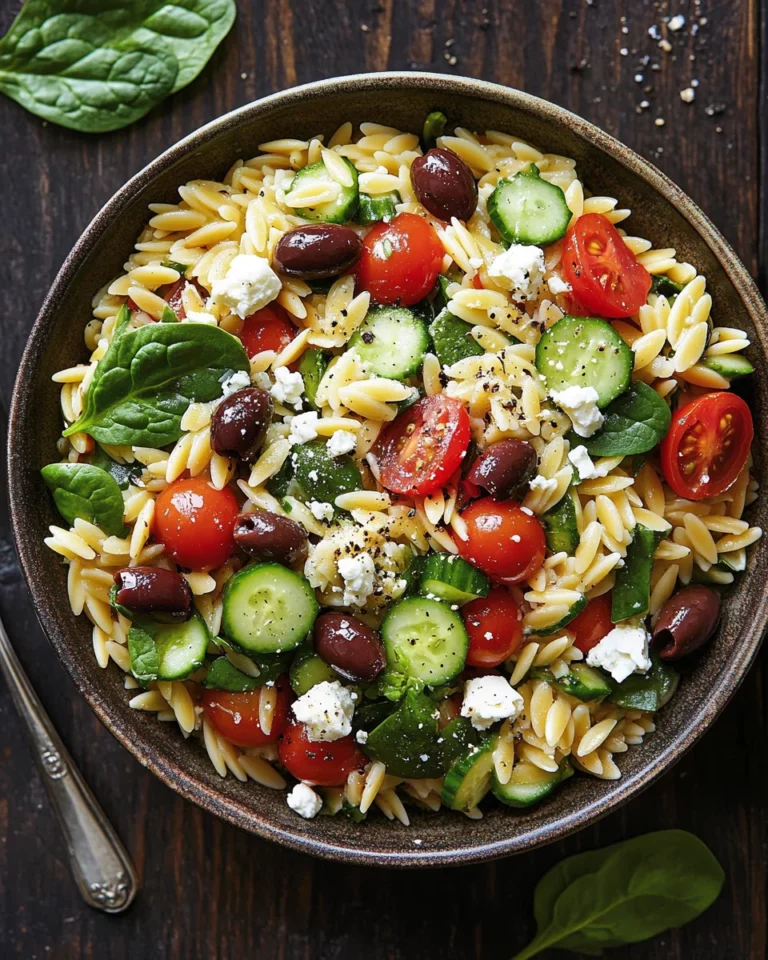 Summer Orzo Salad: Delight in This Refreshing Recipe!