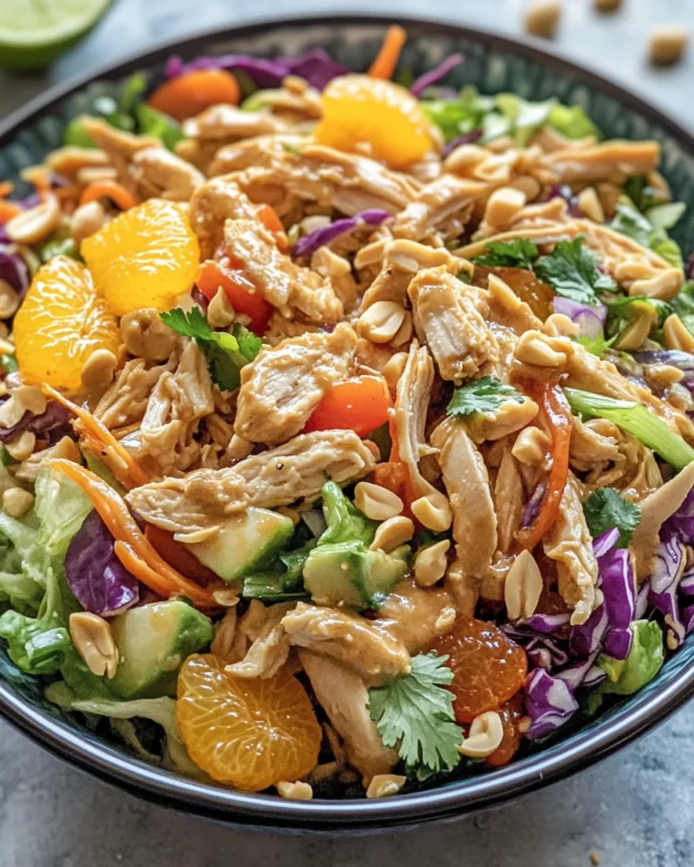 Thai Chicken Salad: Discover the Perfect Dressing Today!