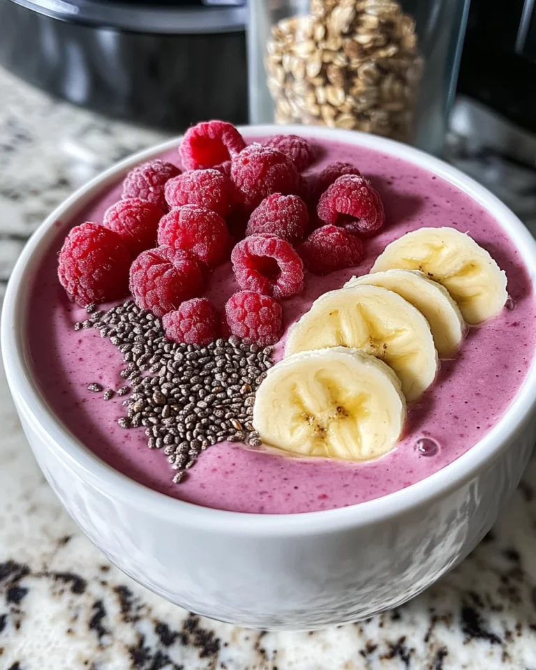Raspberry Greek Yogurt Smoothie: A Creamy Healthy Treat