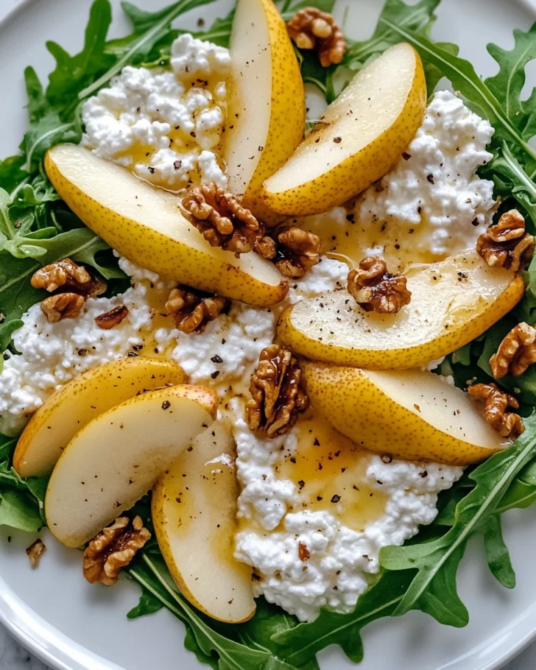 Cottage Cheese and Pear Salad
