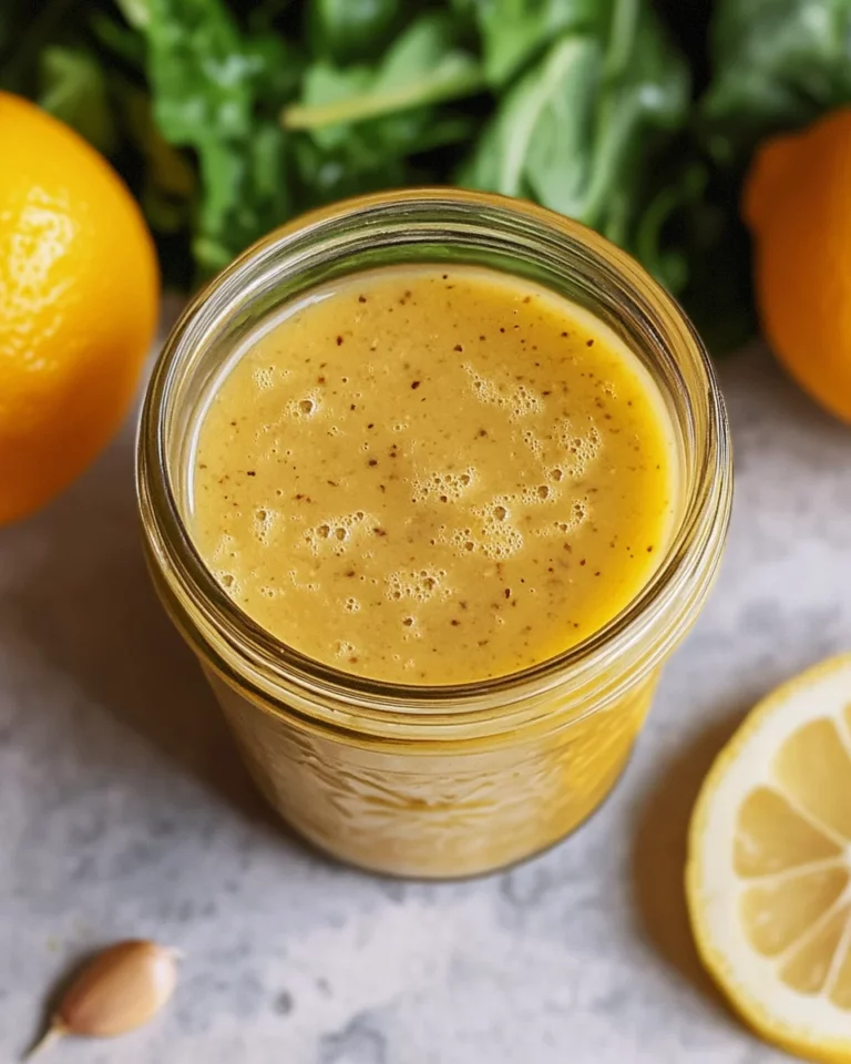 Honey Lemon Vinaigrette Salad Dressing
