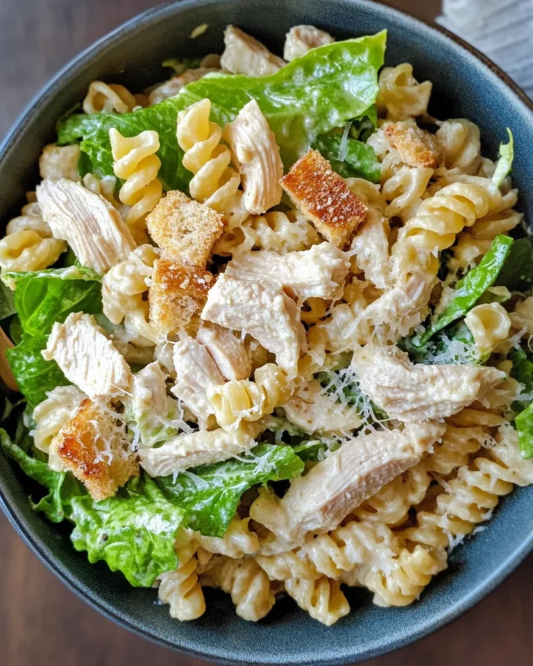 Chicken Caesar Pasta Salad: A Must-Try Recipe Today!