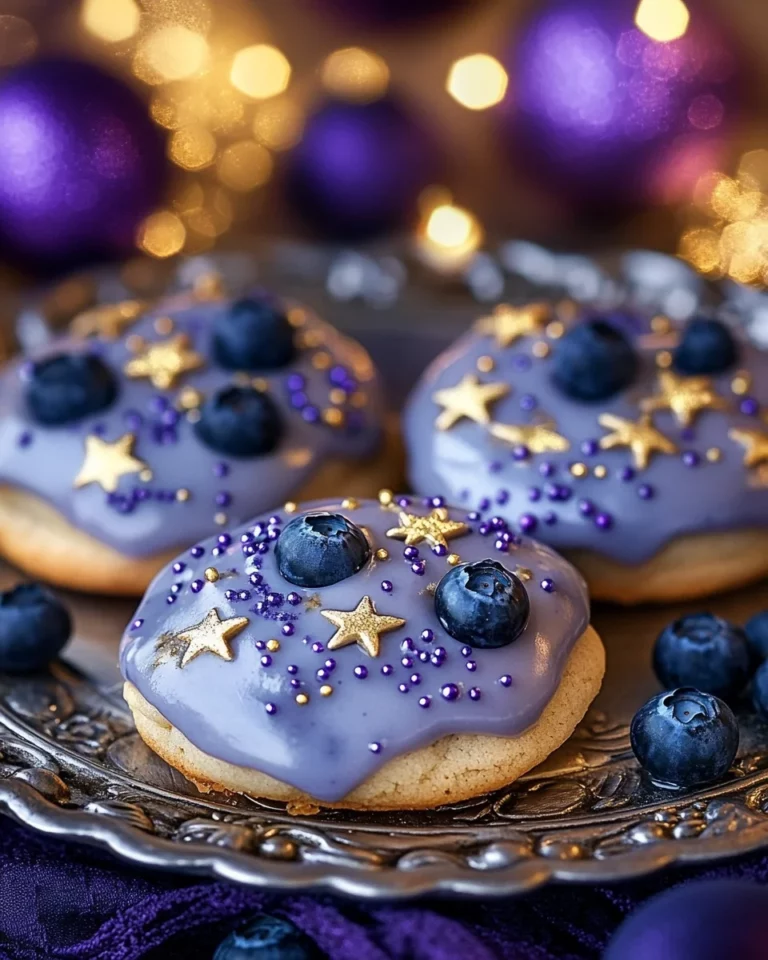 Ravenclaw Butterbeer Blueberry Cookies