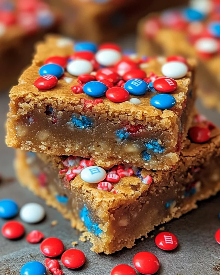 Fireworks Blondies: Unleash a Sweet Celebration Today!
