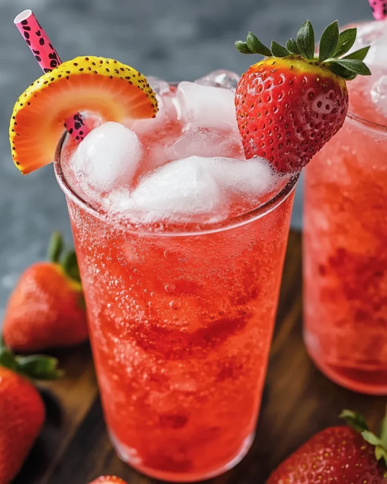 Dirty Strawberry Soda Recipe: A Sweet & Creamy Delight!