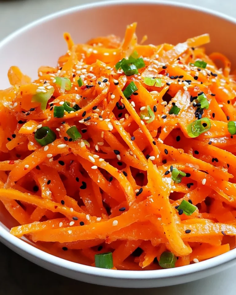 Easy Carrot Salad with Asian Dressing is Delicious!