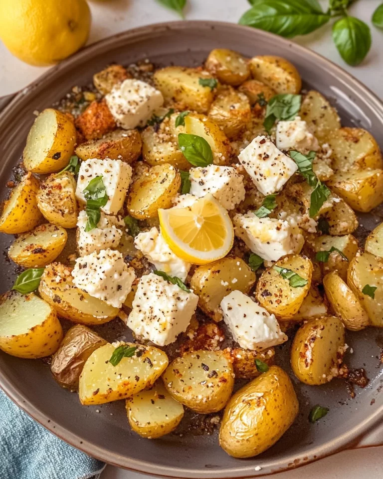 Baked Feta Potatoes: A Flavorful Twist Worth Trying!
