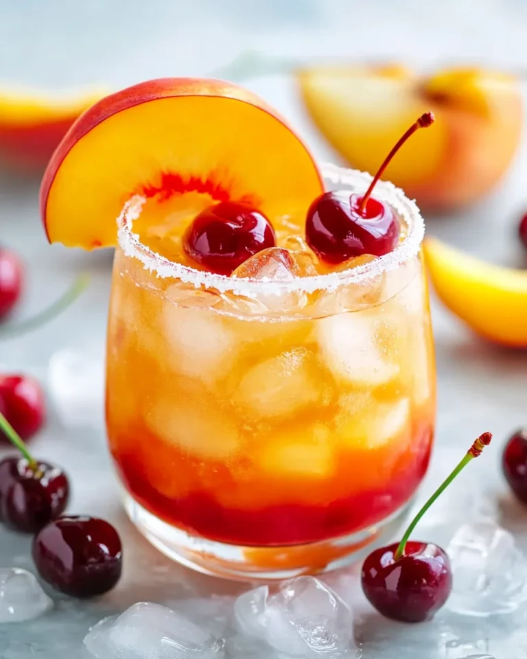 Georgia Peach Cocktail: A Refreshing Summer Delight!