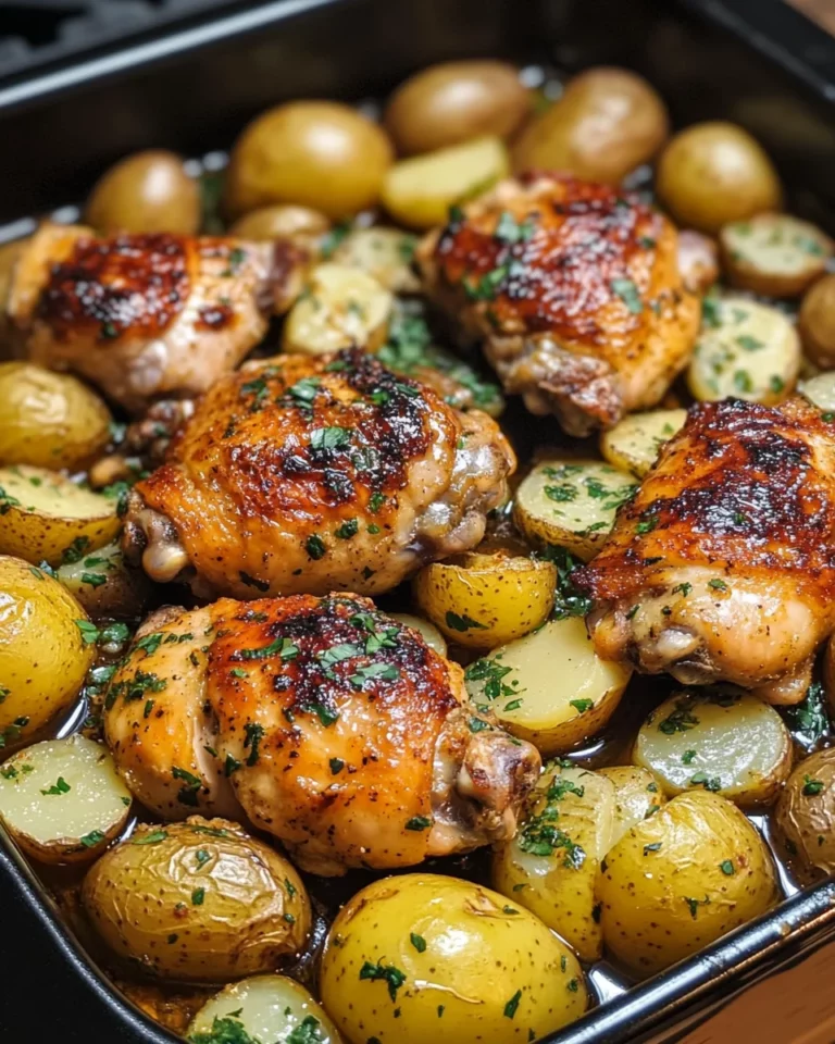 Roasted Mediterranean Chicken Thighs