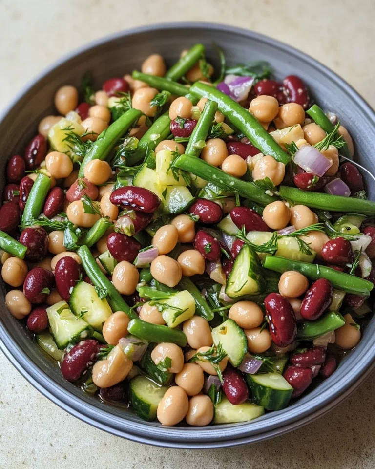 Mixed Bean Salad: A Refreshing and Healthy Delight!