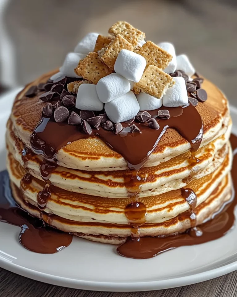 S’mores Pancakes: Indulge in a Decadent Treat Today!