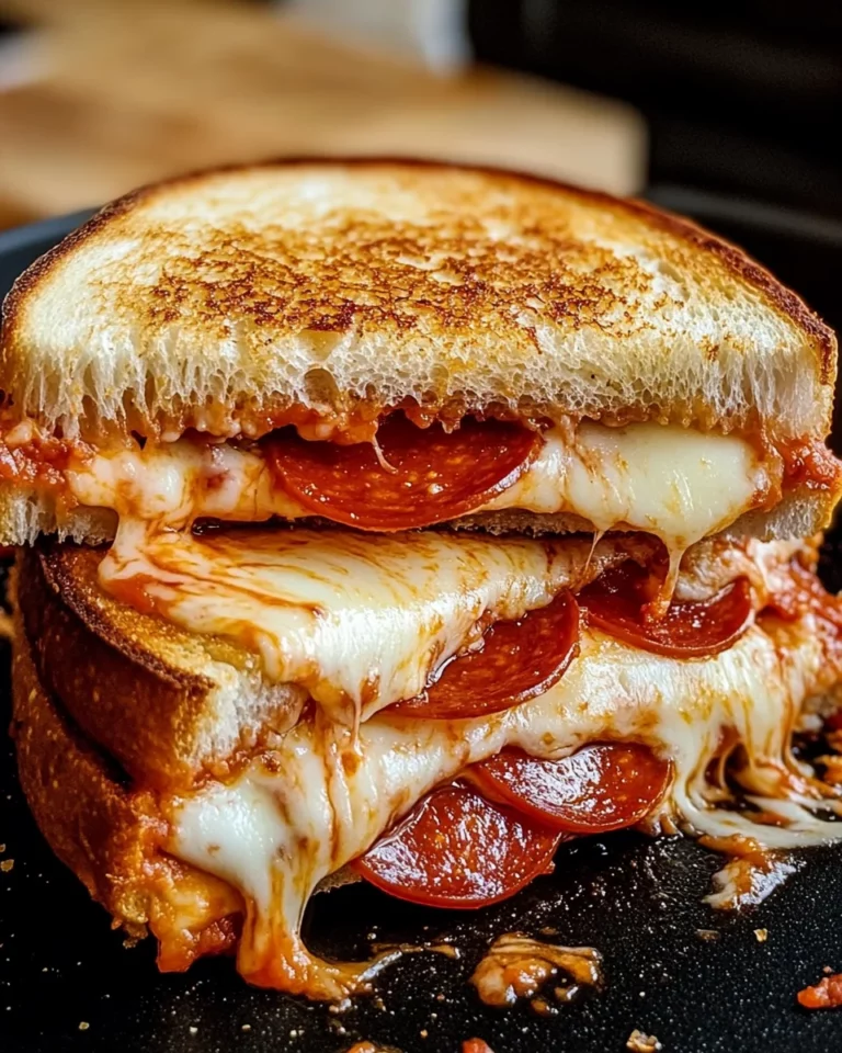 Pepperoni Pizza Grilled Cheese: A Delicious Twist Awaits!