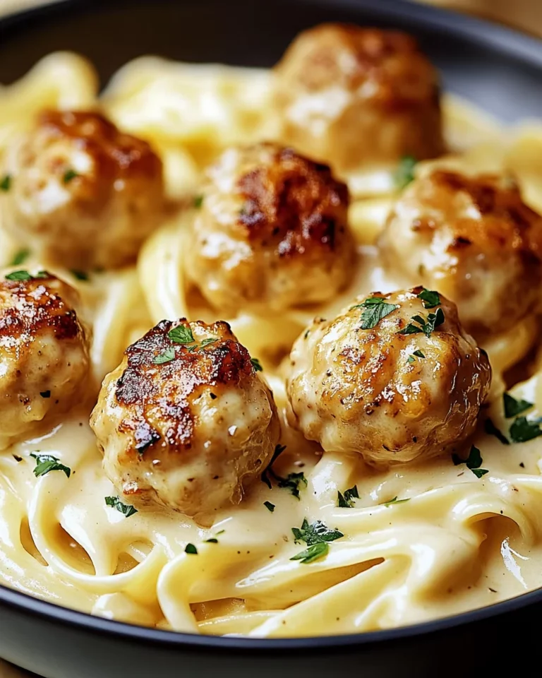 Garlic Butter Chicken Bites with Creamy Parmesan Pasta