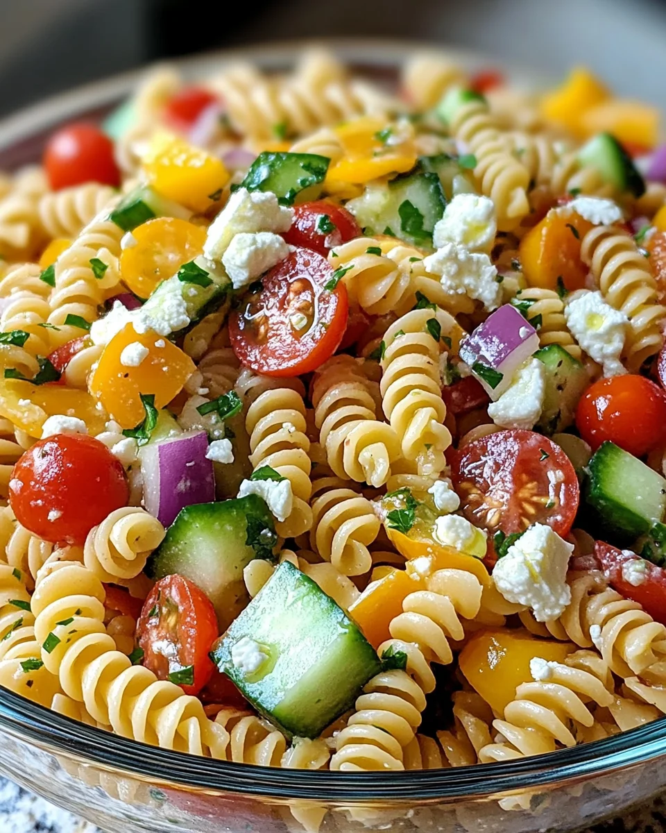 Summer Pasta Salad: A Refreshing Recipe for All! - Crisp Tastes