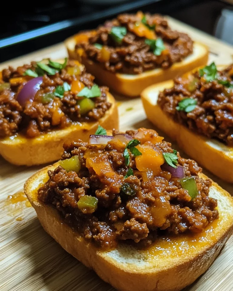 Texas Toast Sloppy Joes: A Delicious Recipe Idea!