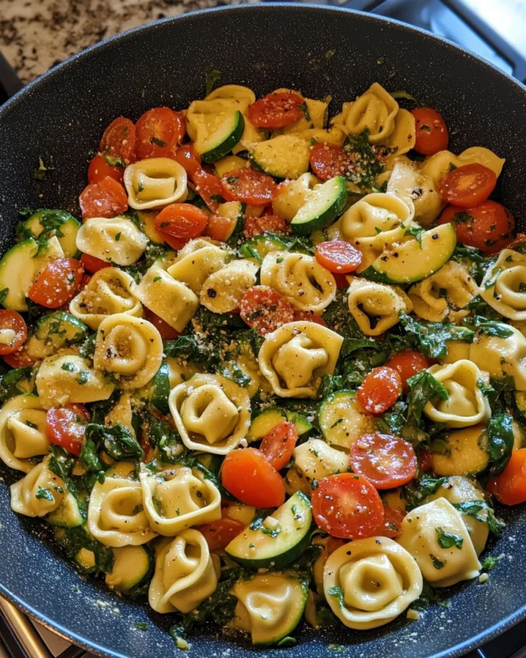 Tortellini with Summer Veggies: A Fresh Delight Recipe!