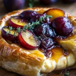 baked brie in puff pastry