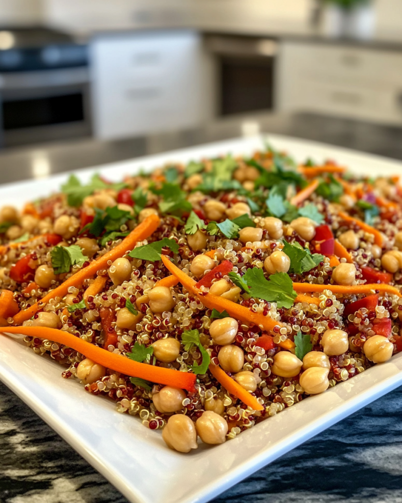 Chickpea Thai Quinoa Salad
