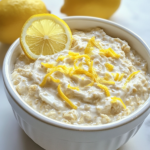 Lemon Cheesecake Overnight Oats