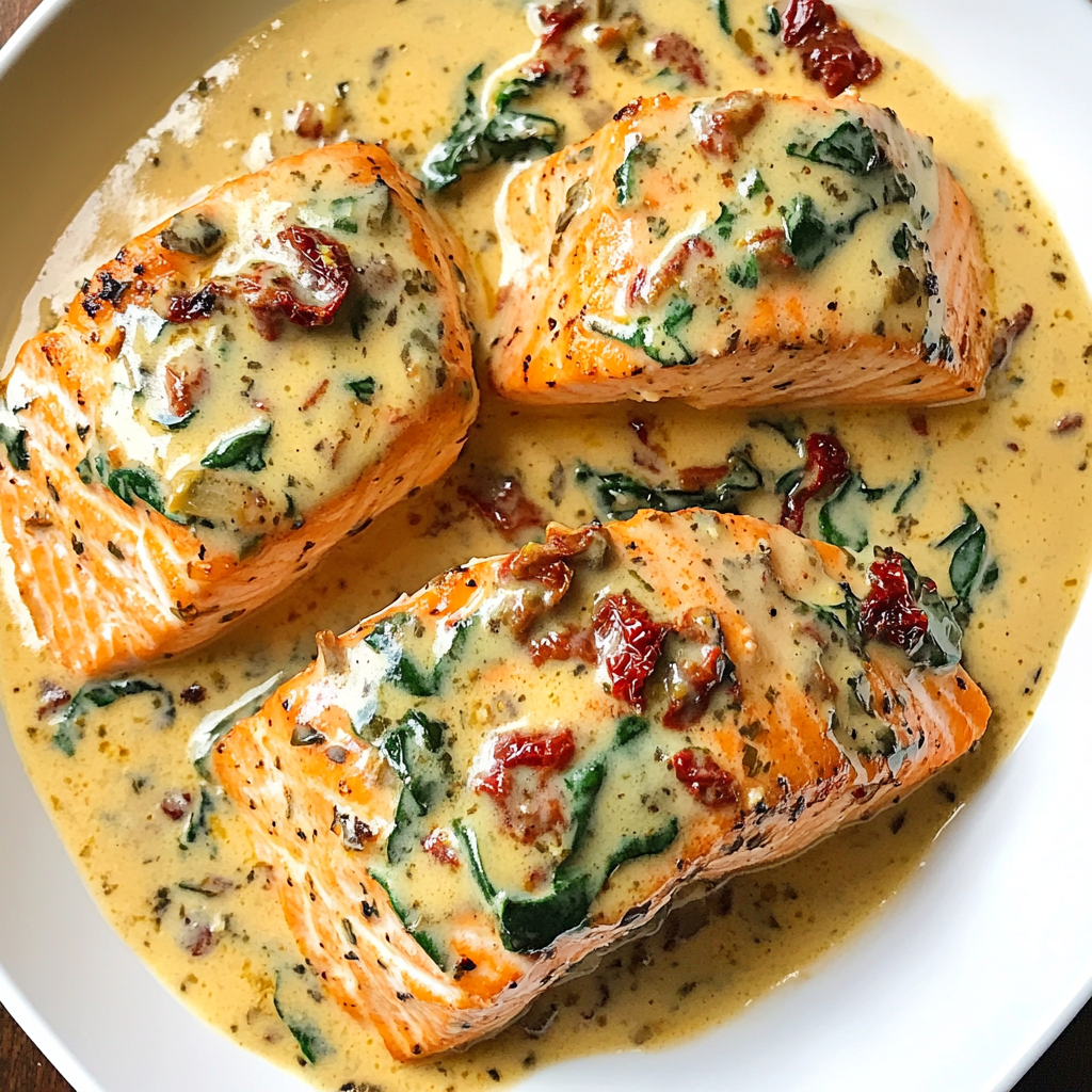 Creamy Garlic Butter Salmon