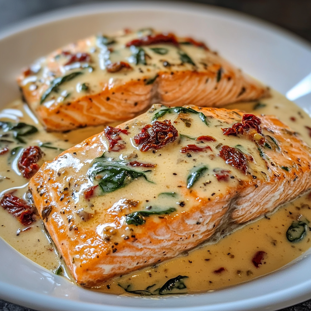 Creamy Garlic Butter Salmon