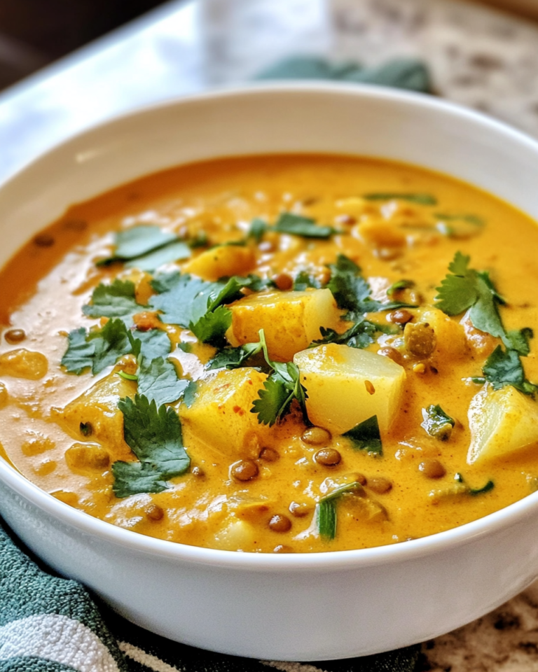 Curry Potato Lentil Soup
